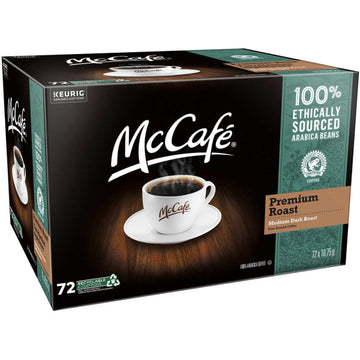 McCafé Premium Medium Dark Roast Coffee K-Cup Pods - 72-Count [Snacks & Sundries] Snacks & Sundries McCafe   
