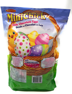 McCormicks MiniChick Milk Chocolate Easter Eggs - 1.2 Kg [Snacks & Sundries] Snacks & Sundries Regal Confections Inc.   
