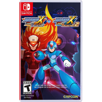 Mega Man X Legacy Collection 1 + 2 [Nintendo Switch] Nintendo Switch Video Game Nintendo   
