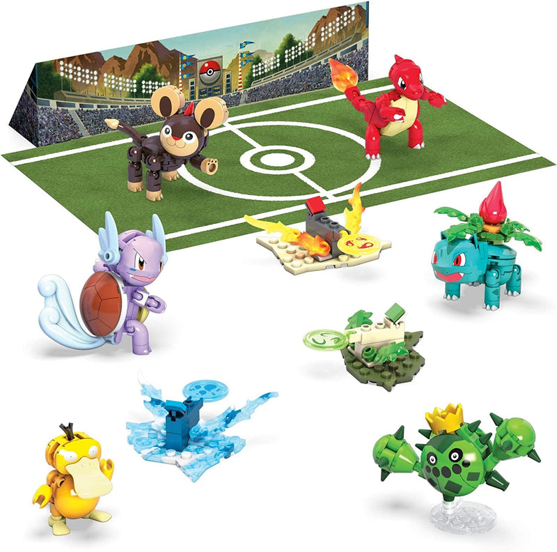 Mega Construx Pokemon: Trainer Team Challenge - 276 Piece Building Kit [Toys, #GNV47, Ages 6+] Toys & Games Mattel   