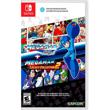 Mega Man Legacy Collection 1 + 2 [Nintendo Switch] Nintendo Switch Video Game Capcom   