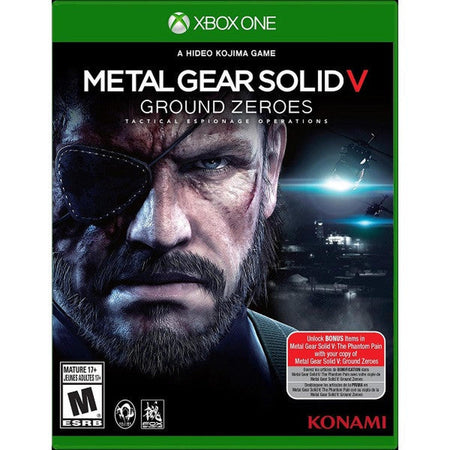 Metal Gear Solid V: Ground Zeroes [Xbox One] Xbox One Video Game Konami   