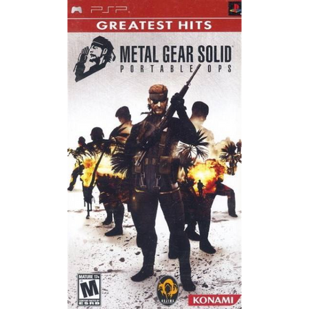 Metal Gear Solid: Portable Ops [Sony PSP] Sony PSP Video Game Konami   