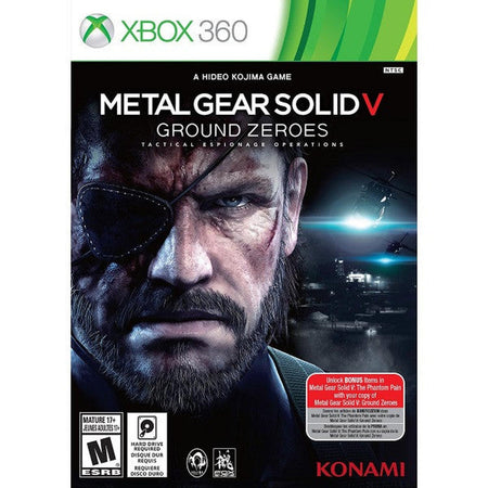 Metal Gear Solid V: Ground Zeroes [Xbox 360] Xbox 360 Video Game Konami   