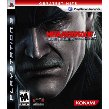 Metal Gear Solid 4: Guns of the Patriots [PlayStation 3] PlayStation 3 Video Game Konami   