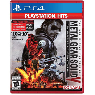 Metal Gear Solid V: The Definitive Experience [PlayStation 4] PlayStation 4 Video Game Konami   