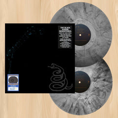 Metallica - Metallica: The Black Album (Remastered) - Walmart Exclusive Limited Edition Some Blacker Marbled Vinyl [Audio Vinyl] Audio CD/Vinyl Blackened Recordings   