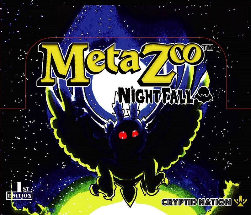 MetaZoo: Cryptid Nation TCG - Nightfall Booster Box Alpha 1st Edition - 36 Packs Card Game MetaZoo   