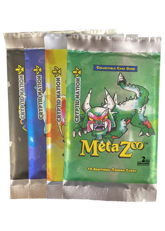 MetaZoo: Cryptid Nation TCG Booster Box 2nd Edition - 36 Packs Card Game MetaZoo   