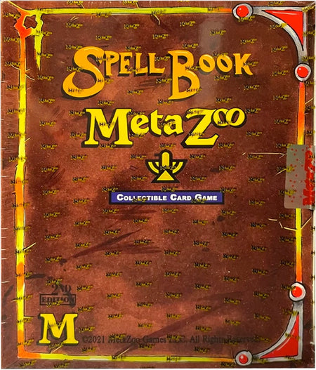 MetaZoo: Cryptid Nation TCG - Spellbook 2nd Edition Card Game MetaZoo   