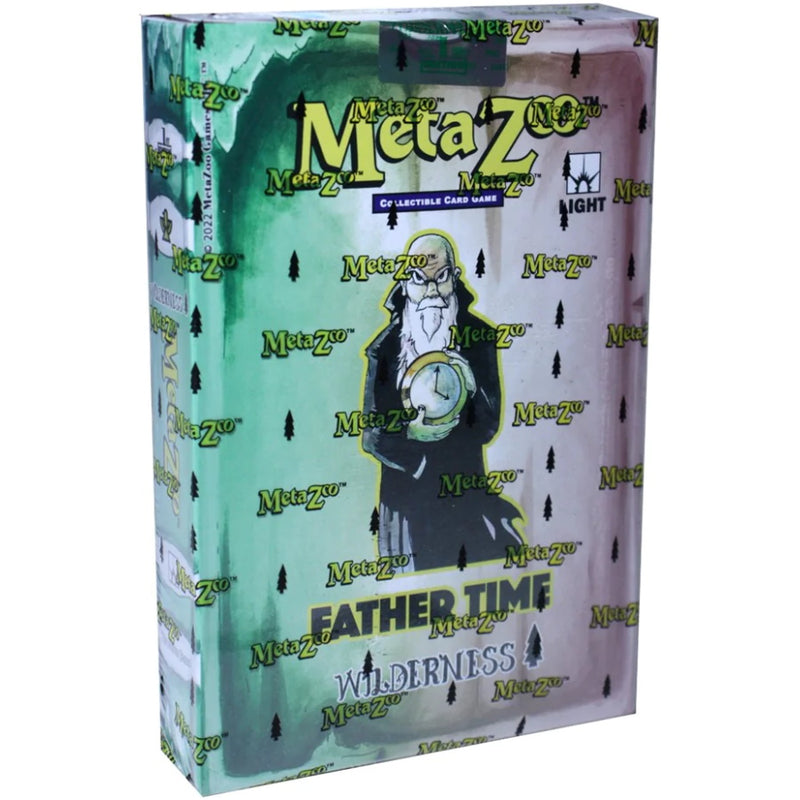 MetaZoo: Cryptid Nation TCG - Wilderness 1st Edition Theme Deck - Father Time Card Game MetaZoo   