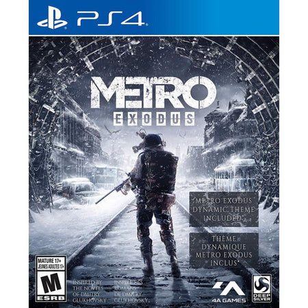 Metro Exodus [PlayStation 4] PlayStation 4 Video Game Deep Silver   