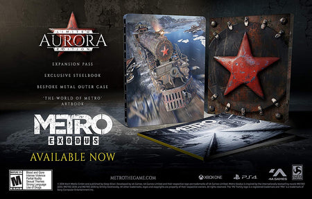 Metro Exodus - Aurora Limited Edition [PlayStation 4] PlayStation 4 Video Game Deep Silver   
