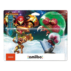 Samus Aran & Metroid Amiibo 2-Pack - Metroid Series [Nintendo Accessory] Nintendo Accessories Nintendo   