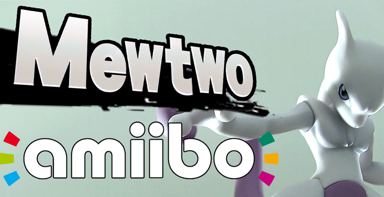 MewTwo Amiibo Super Smash Series [Nintendo Accessory