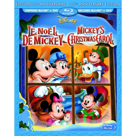 Mickey's Christmas Carol: 30th Anniversary Edition [Blu-ray + DVD] DVDs & Blu-Rays Disney   