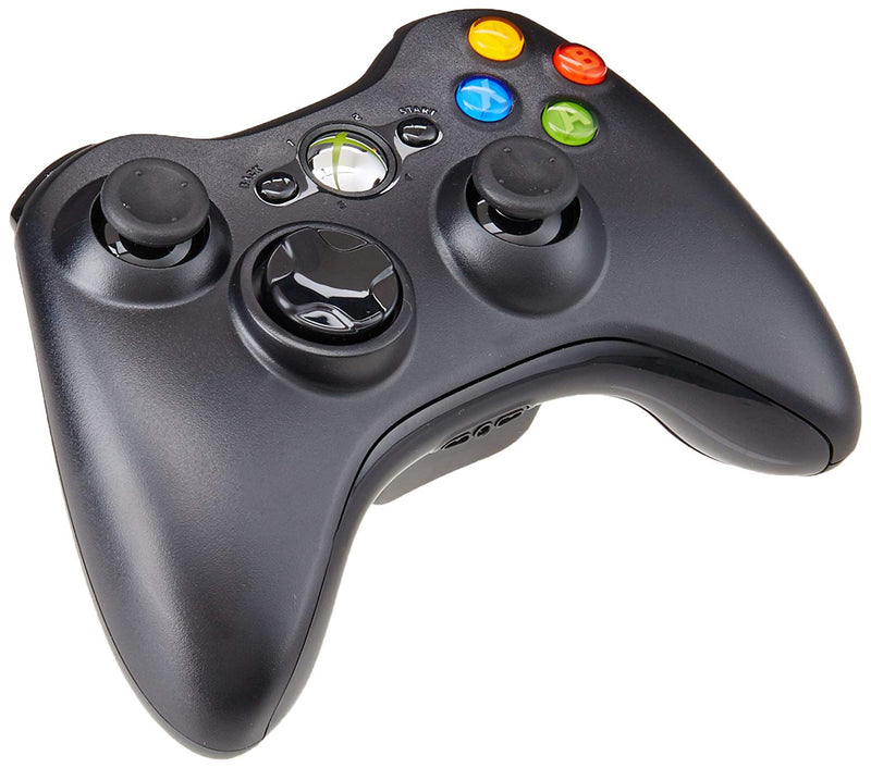 Microsoft Xbox 360 Wireless Controller - Black [Xbox 360 Accessory] Xbox One Accessories Microsoft   