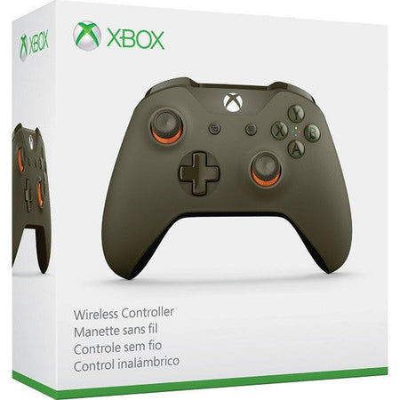Xbox One Wireless Controller - Green-Orange Camo [Xbox One Accessory] Xbox One Accessories Microsoft   