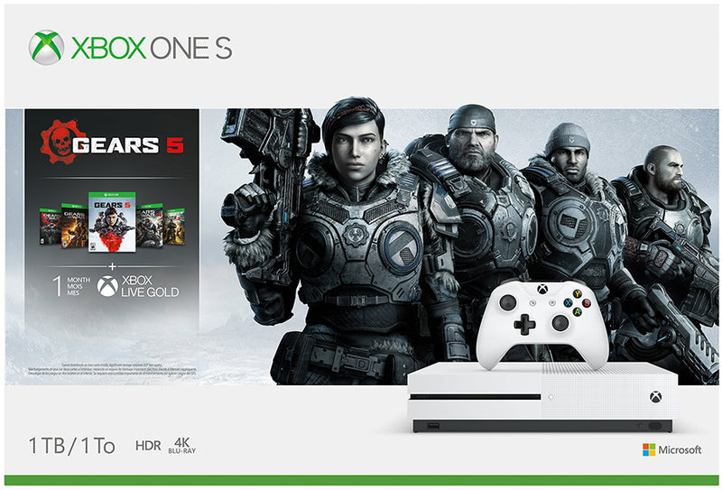 Microsoft Xbox One S - Gears 5 Bundle - 1TB [Xbox One System] Xbox Systems Microsoft   