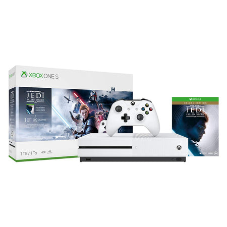 Microsoft Xbox One S - Star Wars Jedi: Fallen Order - Deluxe Edition Bundle - 1TB [Xbox One System] Xbox Systems Microsoft   