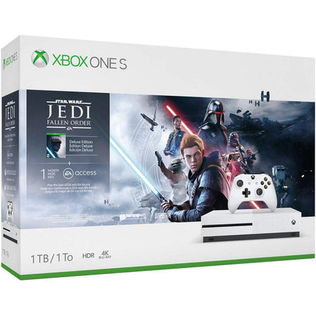 Microsoft Xbox One S - Star Wars Jedi: Fallen Order - Deluxe Edition Bundle - 1TB [Xbox One System] Xbox Systems Microsoft   