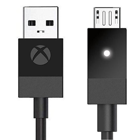 Microsoft Official Xbox One Micro USB Controller Charging Cable - Bulk OEM [Xbox One Accessory] Xbox One Accessories Microsoft   