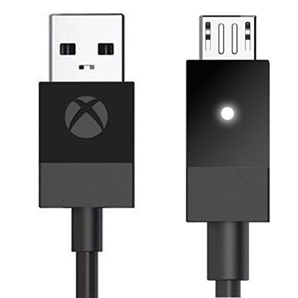 Microsoft Official Xbox One Micro USB Controller Charging Cable - Bulk OEM [Xbox One Accessory] Xbox One Accessories Microsoft   