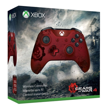 Xbox One Wireless Controller - Gears of War 4 Crimson Omen Limited Edition [Xbox One Accessory] Xbox One Accessories Microsoft   