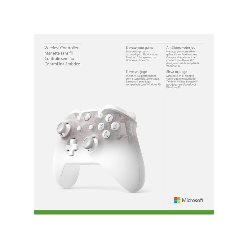 Xbox One Wireless Controller - Phantom White Special Edition [Xbox One Accessory] Xbox One Accessories Microsoft   
