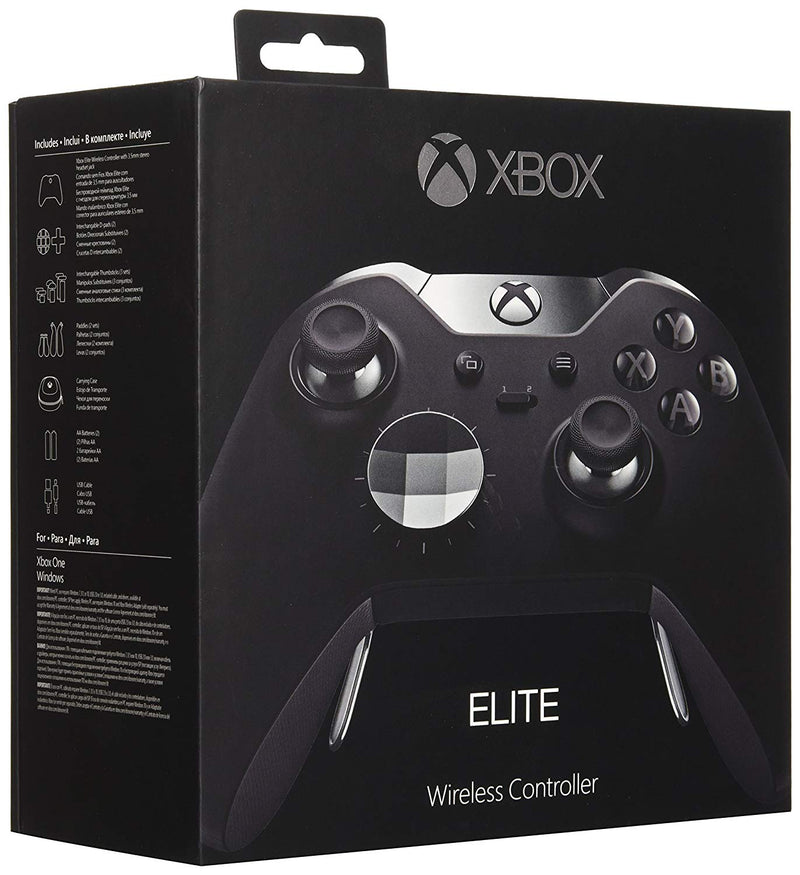 Xbox One Wireless Elite Controller - Black [Xbox One Accessory] Xbox One Accessories Microsoft   
