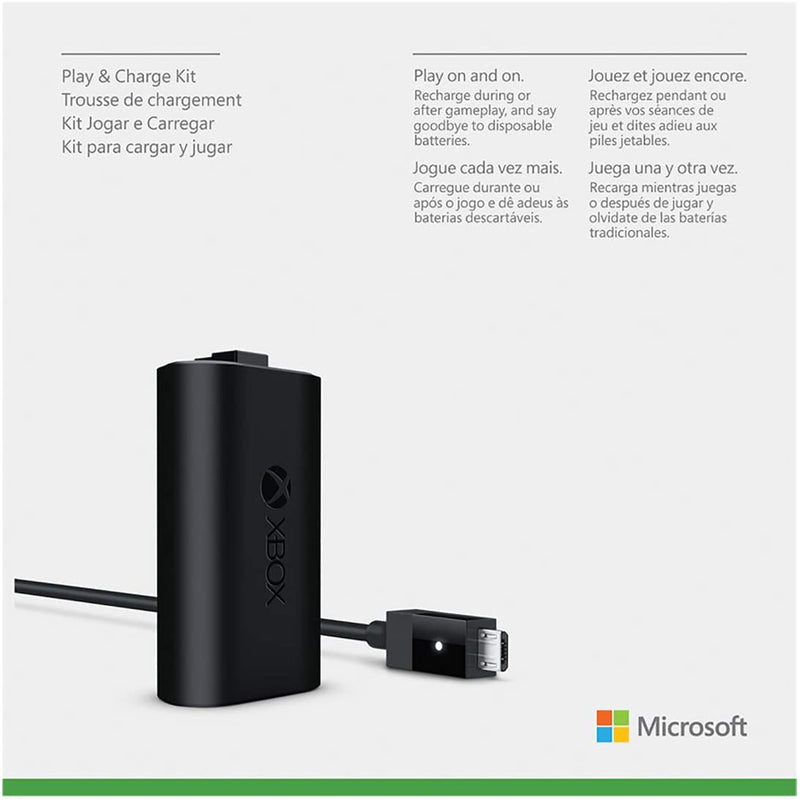 Xbox Play & Charge Kit [Xbox One Accessory] Xbox One Accessories Microsoft   