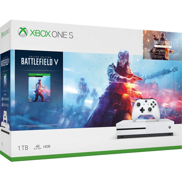 Microsoft Xbox One S Console - Battlefield V Bundle - 1TB [Xbox One System] Xbox Systems Microsoft   