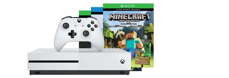 Microsoft Xbox One S Console - Minecraft Favorites Bundle - 500GB [Xbox One System] Xbox Systems Microsoft   