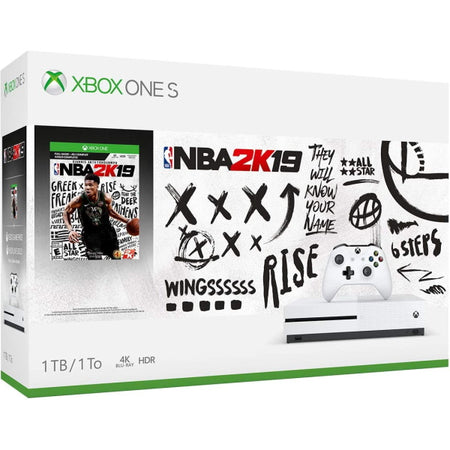 Microsoft Xbox One S Console - NBA 2K19 Bundle - 1TB [Xbox One System] Xbox Systems Microsoft   