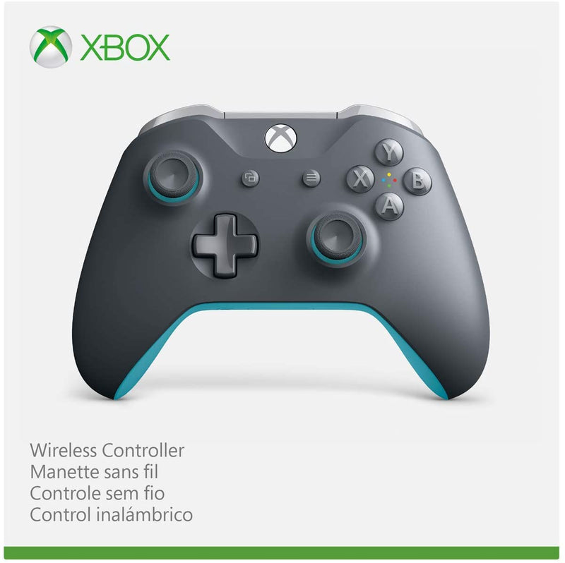 Microsoft Xbox One Wireless Controller - Grey/Blue [Xbox One Accessory] Xbox One Accessories Microsoft   