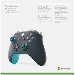 Microsoft Xbox One Wireless Controller - Grey/Blue [Xbox One Accessory] Xbox One Accessories Microsoft   