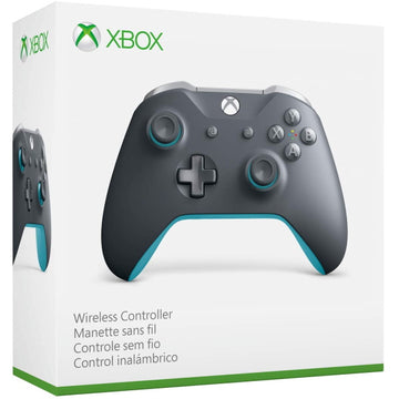 Microsoft Xbox One Wireless Controller - Grey/Blue [Xbox One Accessory] Xbox One Accessories Microsoft   