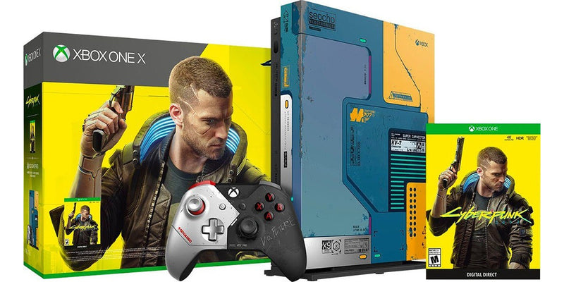 Microsoft Xbox One X Console - Cyberpunk 2077 Limited Edition Bundle - 1TB [Xbox One System] Xbox Systems Microsoft   