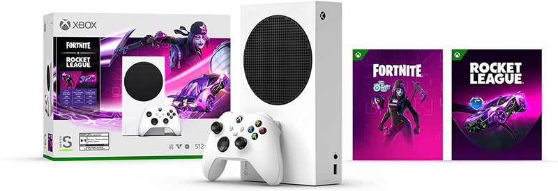 Microsoft Xbox Series S Console - Fortnite & Rocket League Bundle - 512GB [Xbox Series S System] Xbox Systems Microsoft   