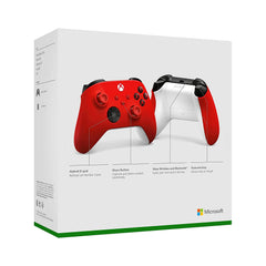 Xbox Wireless Controller - Pulse Red [Xbox Series X/S + Xbox One Accessory] Xbox One Accessories Microsoft   