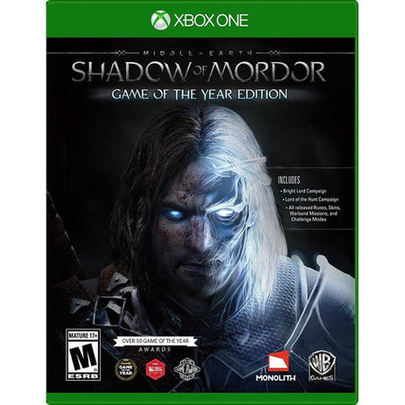 Middle-earth: Shadow of Mordor - Game of the Year Edition [Xbox One] Xbox One Video Game Warner Bros.   