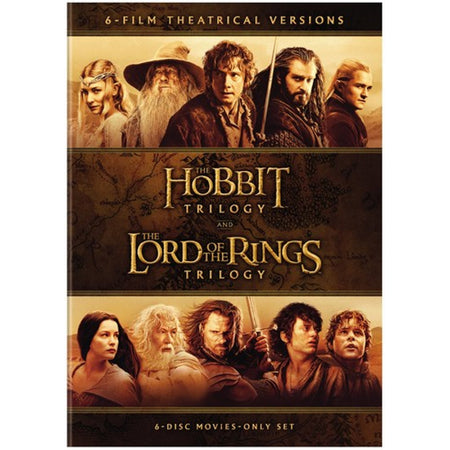 Middle Earth: 6 Film Collection [DVD Box Set] DVDs & Blu-Rays Warner Brothers   