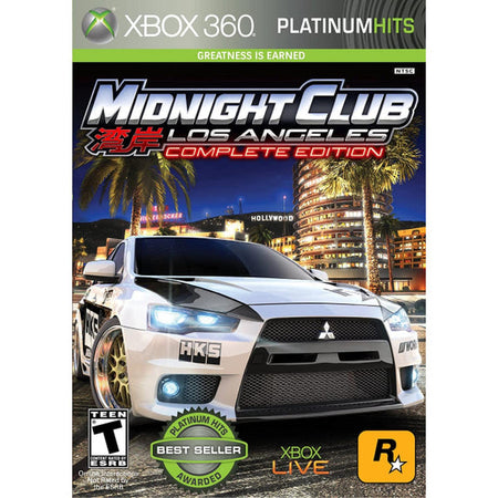 Midnight Club: Los Angeles - Complete Edition [Xbox 360] Xbox 360 Video Game Rockstar Games   