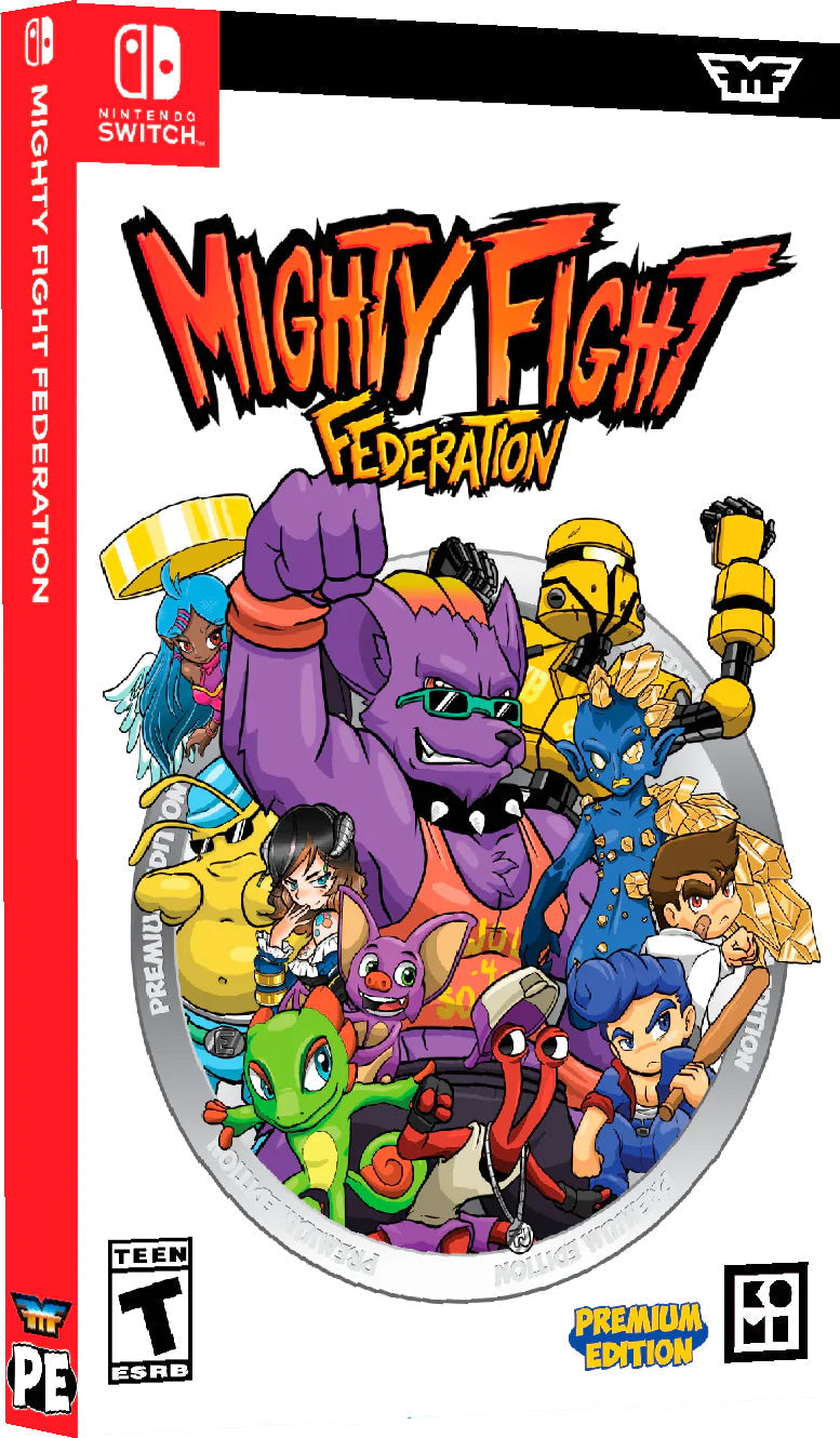 Mighty Fight Federation - Premium Edition Games #6 [Nintendo Switch] Nintendo Switch Video Game Premium Edition Games   