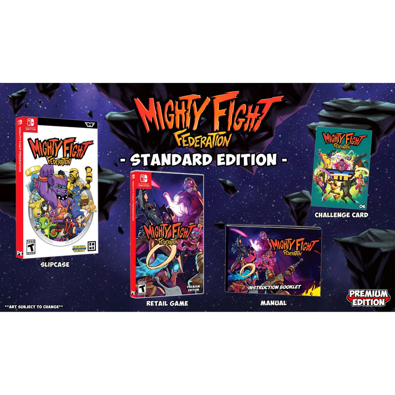 Mighty Fight Federation - Premium Edition Games #6 [Nintendo Switch] Nintendo Switch Video Game Premium Edition Games   