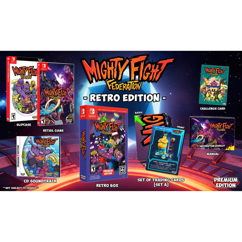 Mighty Fight Federation - Retro Edition - Premium Edition Games #6 [Nintendo Switch] Nintendo Switch Video Game Premium Edition Games   