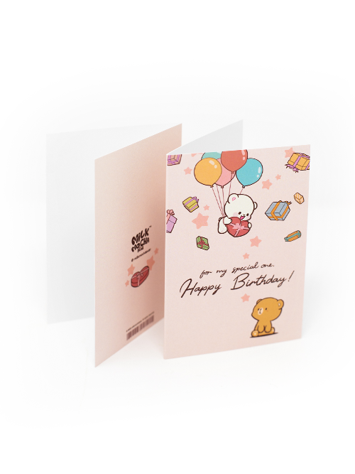 Milk Mocha Bear: Milk's Surprise Birthday Card House & Home Milk Mocha Bear