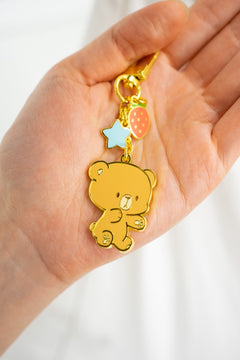 milkmochabear: Mocha Enamel Keychain House & Home milkmochabear   