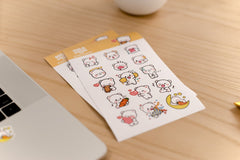 Milk Mocha Bear: Milk 1st Edition Sticker Pack House & Home Milk Mocha Bear