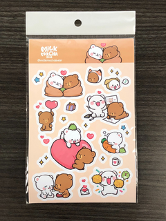 Milk Mocha Bear: Milk & Mocha 1st Edition Sticker Pack House & Home Milk Mocha Bear